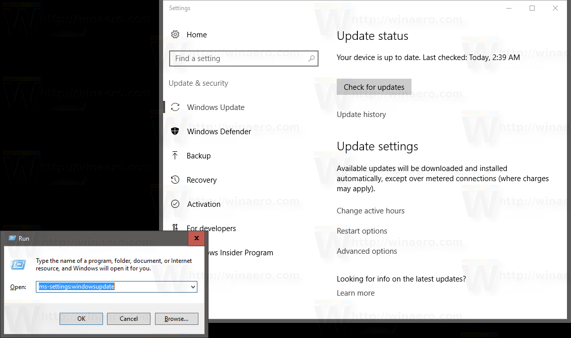 windows 10 update exe